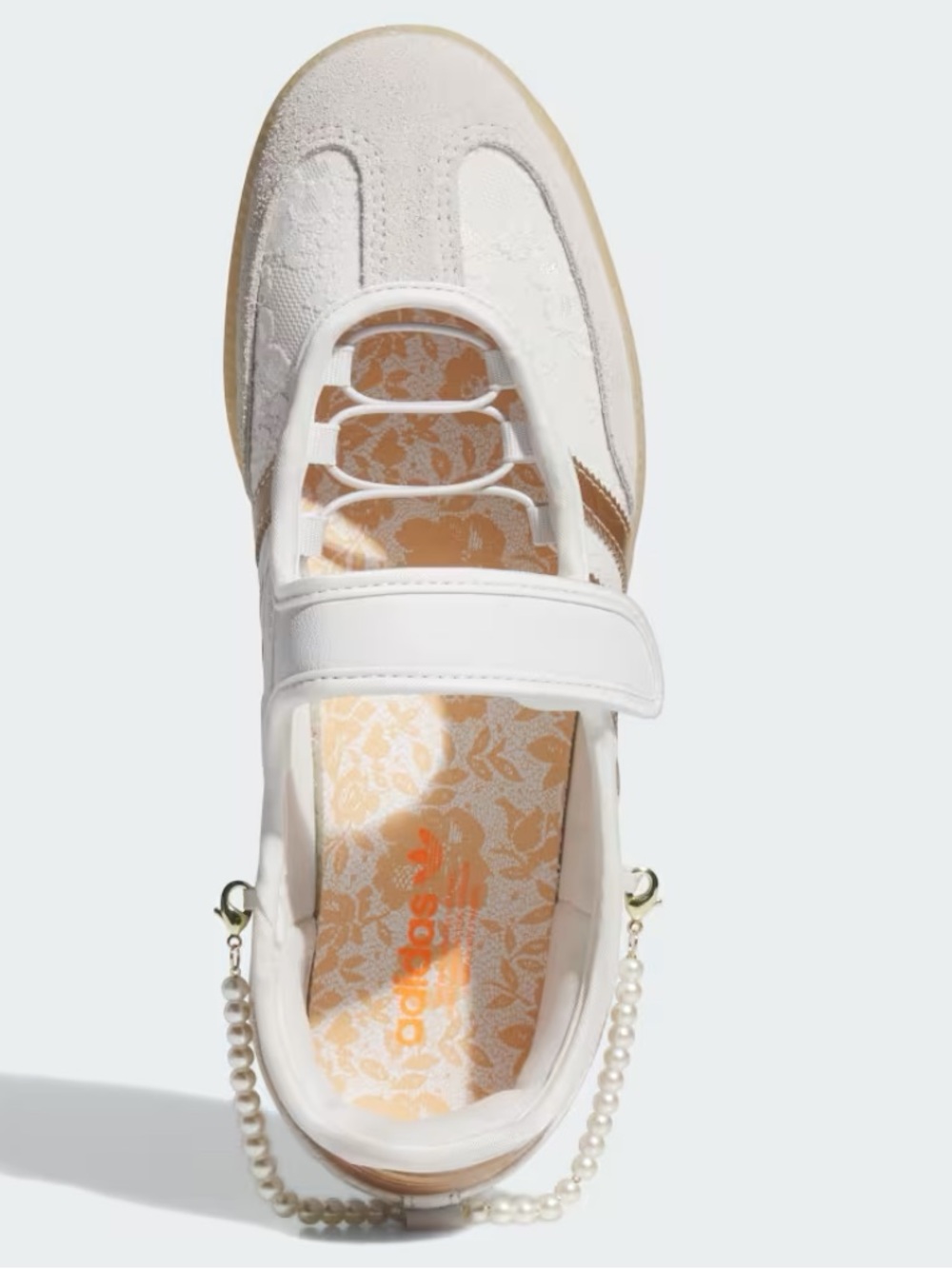 🧴 ADIDAS SAMBA JANE LACE PEARL CREAM 🧴 - Picture 3 of 5